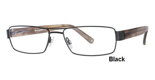 1 Unit NEW Randy Jackson 1015 Black/Blue 2024 Eyeglasses Frames 55-16-145 #299